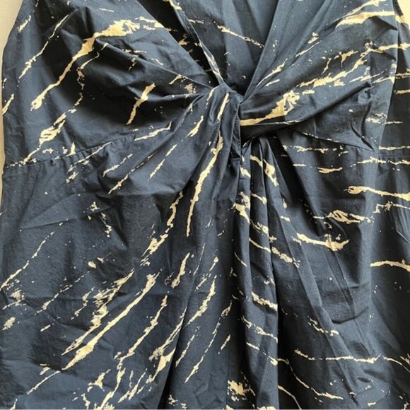 GAP Marbled twist back Cotton Dress Sz 4 - Picture 6 of 11